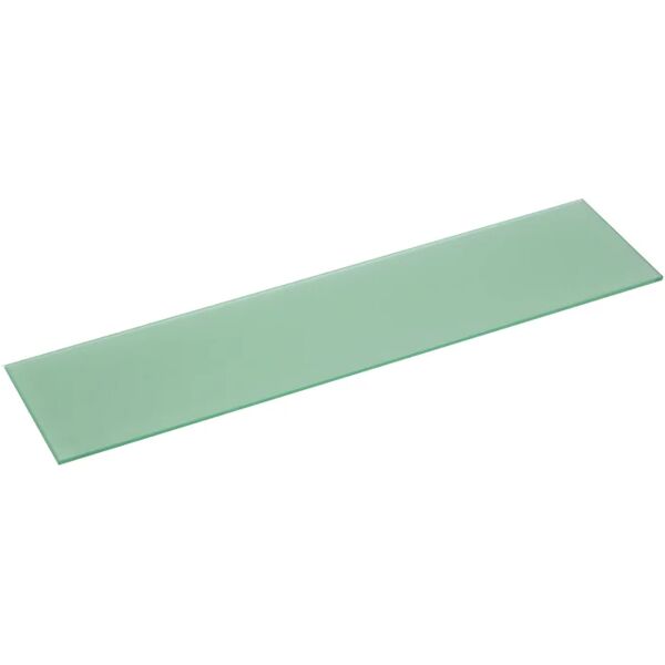 leroy merlin mensola a muro vetro satinato dritto in vetro l 60 x h 0.5 x p 15 cm verde