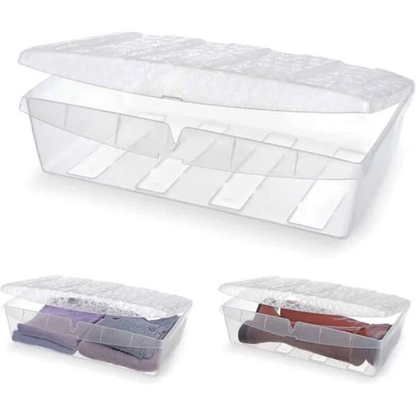 facilitys ubox scatola contenitore con coperchio 57x36x15,5 cm