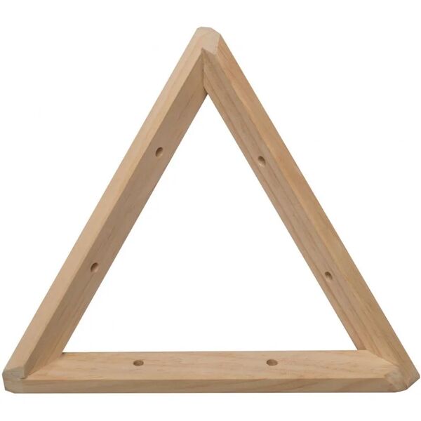 astigarraga triangolo quadrato in pino grezzo 20 cm