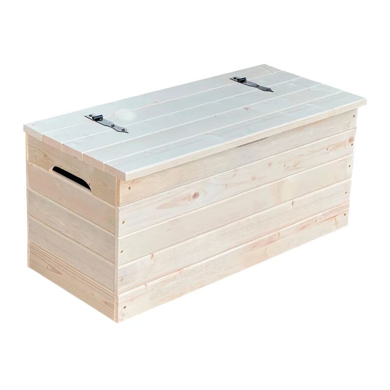 leroy merlin baule da esterno handy in legno abete 79.4 x 33 cm