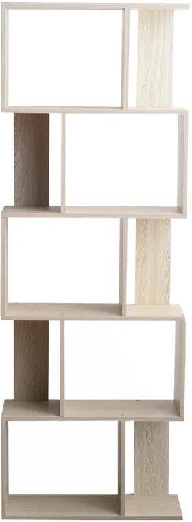 leroy merlin libreria 5 ripiani scaffale l 60 x p 24 x h 169 cm wenge, portata per ripiano 5 kg