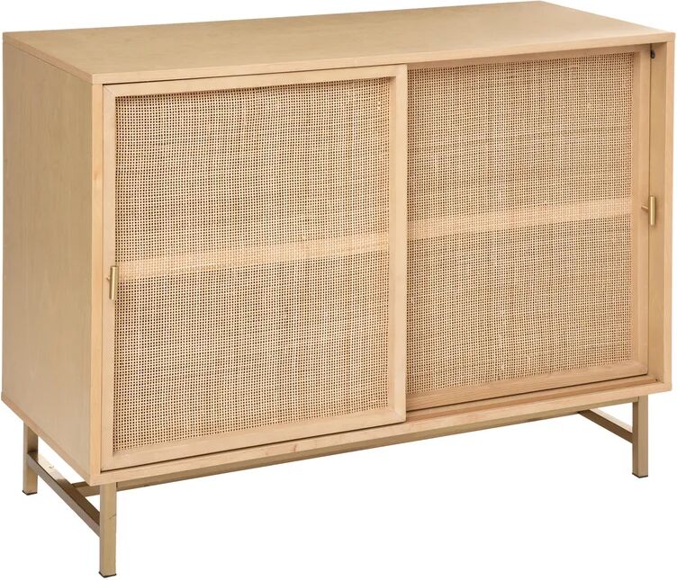 leroy merlin credenza natura rayo l 100 x p 40 x h 78.5 cm