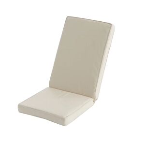 NATERIAL Cuscino per sedia a sdraio NATURA grezzo 120 x 49 x Sp 7 cm