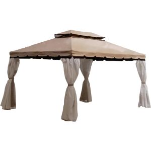 Leroy Merlin Telo di ricambio in poliestere per gazebo Beru beige 300 x 400 cm