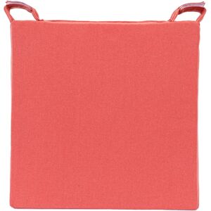 Inspire Cuscino per sedia  rosso 40 x 40 x Sp 4 cm