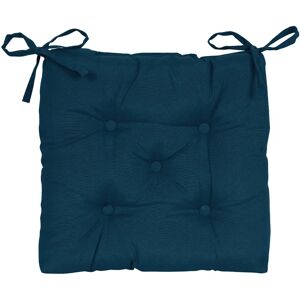 Inspire Cuscino per sedia Luck  blu 40 x 40 x Sp 6 cm