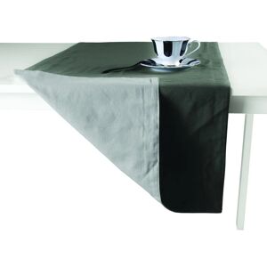 Leroy Merlin Runner da tavolo Greta antracite-perla 50x140 cm