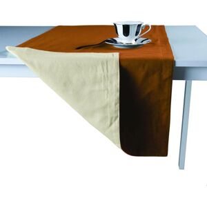 Leroy Merlin Runner da tavolo Greta rame-beige 50x140 cm