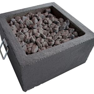 Leroy Merlin Base per ombrellone BASE OMB.PLATINO/DELUXE2PZ NR 75+2X25KG 50 x 50 x 27 cm Ø 50 mm