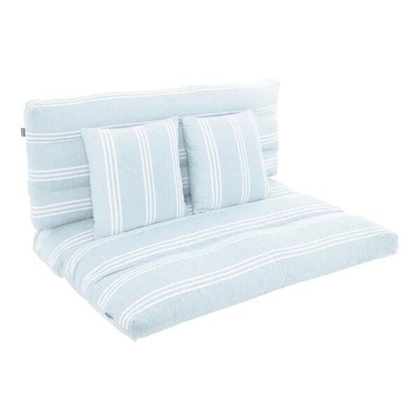 leroy merlin cuscino da esterno decorativo divano pallet azzurro 120 x 80 x sp 8 cm , 4 pezzi