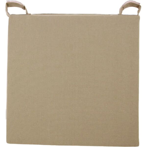 inspire cuscino per sedia  beige 40 x 40 x sp 4 cm