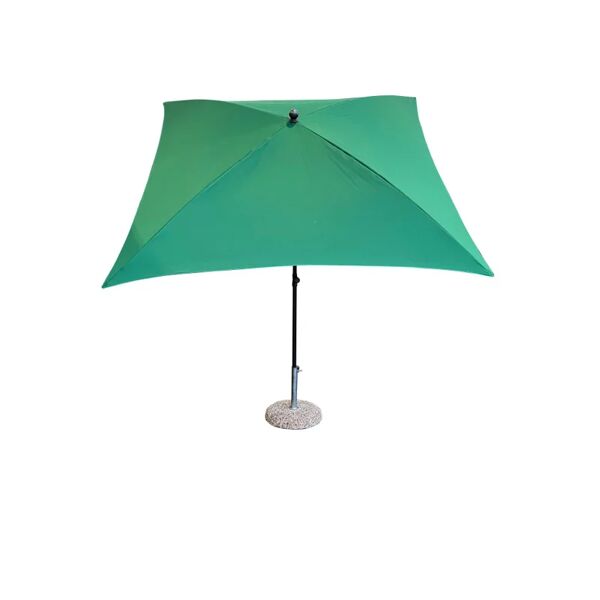 leroy merlin ombrellone a palo centrale poli l 215 x 215 cm con telo verde