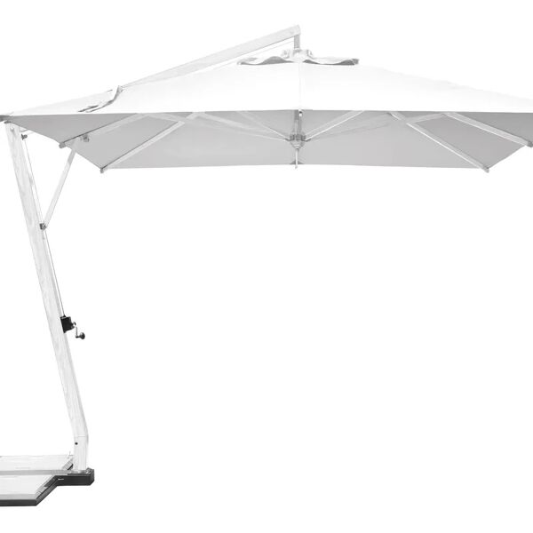 leroy merlin ombrellone decentrato e 5038b l 250 x 350 cm con telo bianco