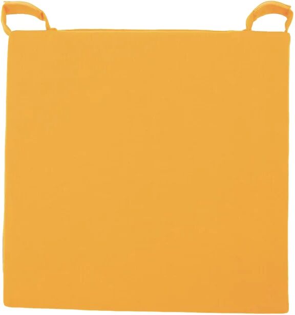 inspire cuscino per sedia  giallo 40 x 40 x sp 4 cm