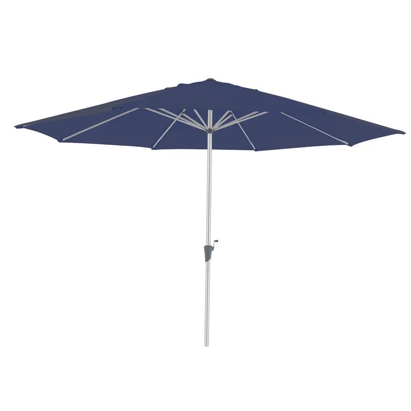 naterial ombrellone a palo dritto aura  Ø 394 cm con telo blu