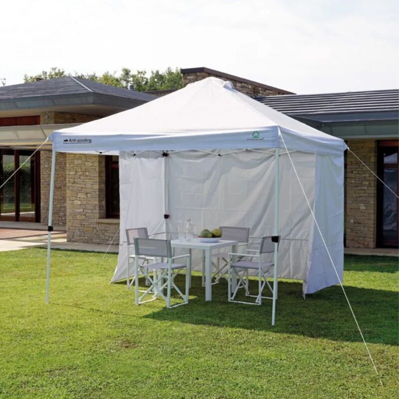 leroy merlin gazebo in ferro, copertura bianco l 300 x p 300 x h 290 cm