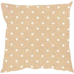 Leroy Merlin Fodera per cuscino POIS beige 60x60 cm