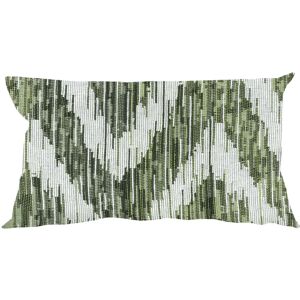 Leroy Merlin Fodera per cuscino ZIG ZAG verde 50x30 cm