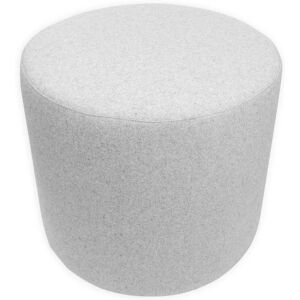 Leroy Merlin Pouf Austin grigio / argento , diam 48cm