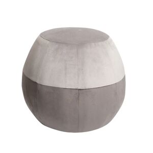 Leroy Merlin Pouf Adem grigio / argento 45