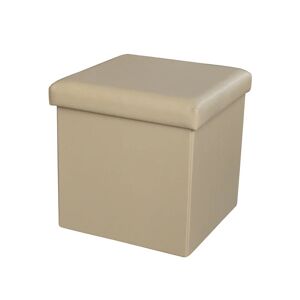 Leroy Merlin Pouf Pieghevole beige 35 x 35cm