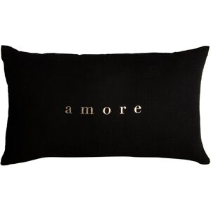 JBY Cuscino Amore nero 30 x 50 cm