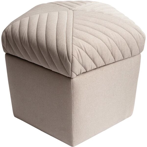 leroy merlin pouf jade beige 42