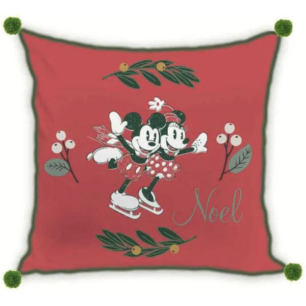 leroy merlin cuscino mickey&minnie rosso 45 x 45 cm