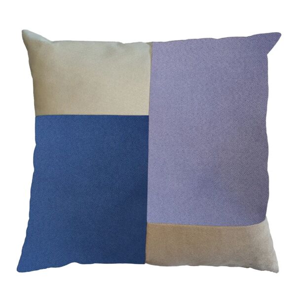 leroy merlin cuscino patchwork blu 60 x 60 cm