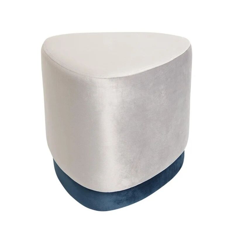 leroy merlin pouf lucero grigio / argento 45