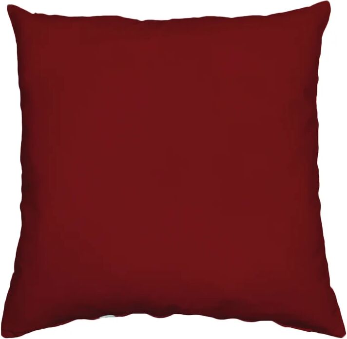 Leroy Merlin Cuscino Loneta bordeaux 70 x 70 cm