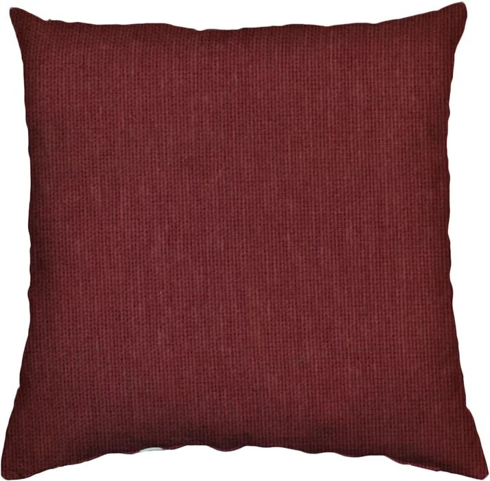 Leroy Merlin Cuscino Loneta bordeaux scuro 70 x 70 cm