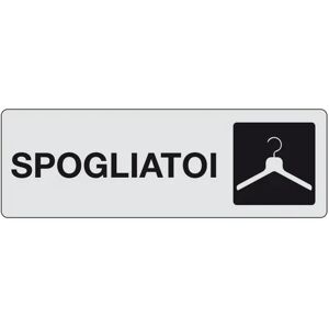 Leroy Merlin Cartello segnaletico Spogliatoi pvc 15 x 5 cm