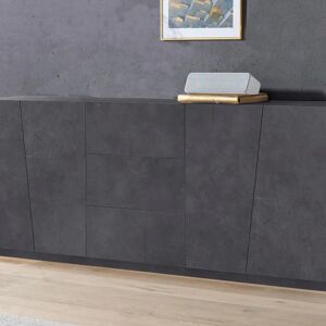 Leroy Merlin Mobile credenza VEGA L 220 x H 86 P 43 cm grigio ardesia