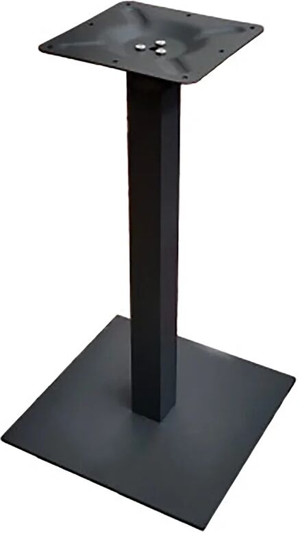 leroy merlin base per tavolo in inox nero l 40 cm