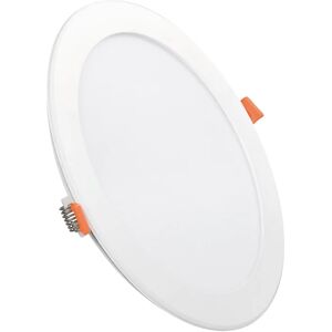 LEXMAN Faretto da incasso LED Extra Flat tondo bianco, foro incasso 11 cm luce bianco naturale