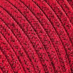 MERLOTTI Cavo tessile H03VV-F 2 x 0.75 mm² L 5 m  rosso