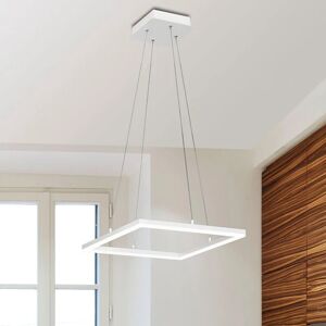 LA MIA LUCE Lampadario Design Skyline LED bianco, in acrilico, L. 42 cm, 39 LM,