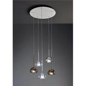 Urban Lampadario Glamour Beba trasparente , D. 15 cm, 5 luci,