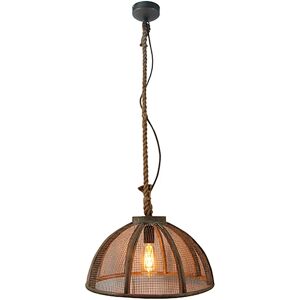 Brilliant Lampadario Moderno Messy marrone , D. 43 cm,