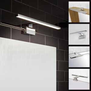 Inspire Applique LED bagno moderno Slim con kit multi attacco grigio CCT