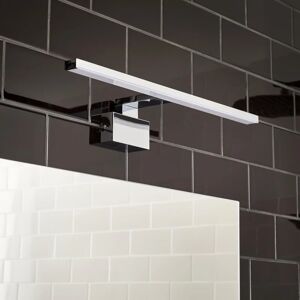 Inspire Applique LED bagno moderno Slim con kit multi attacco grigio CCT