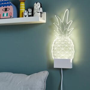 Inspire Applique LED moderno sagomata Pineapple bianco