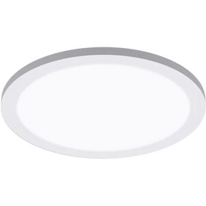 Inspire Plafoniera LED Manoa tondo bianco, foro incasso 15.5 cm luce cct regolazione da bianco caldo a bianco freddo