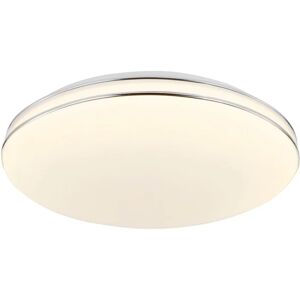 Brilliant Plafoniera moderno LED Tonya, bianco Ø 50 cm, luce naturale