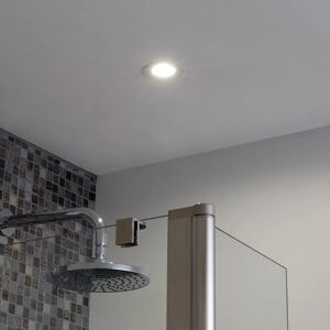 Inspire Faretto da incasso LED Kilia tondo cromo, foro incasso 7.2 cm luce bianco freddo