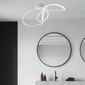 Leroy Merlin Plafoniera moderno LED ADELAIDE, bianco 64x25 cm, luce naturale