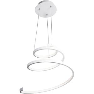 Leroy Merlin Lampadario Moderno Twine bianco, in alluminio, D. 50 cm