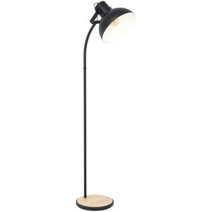 EGLO Lampada da terra Lubenham arco nero, H 160.0 cm, E27