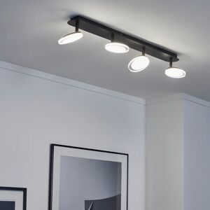 Inspire Faretto decorativo con fonte luminosa LED Loob nero, 19.6W